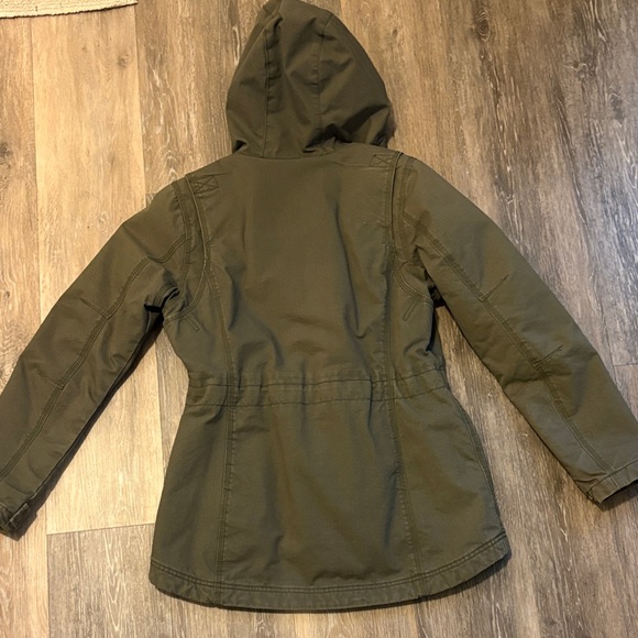 L.L. Bean Women's Olive Utility Jacket - Size XS - Picture 8 of 16